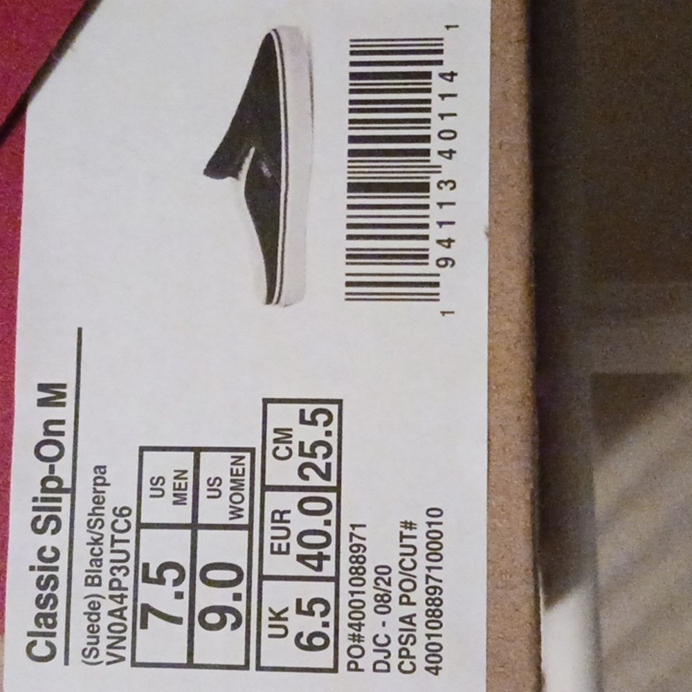 Van's Original Mule Suede/Sheepskin